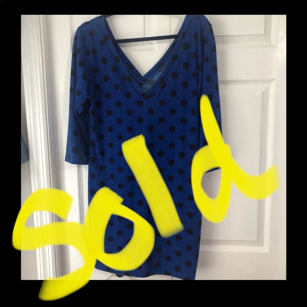 Polka dot tunic